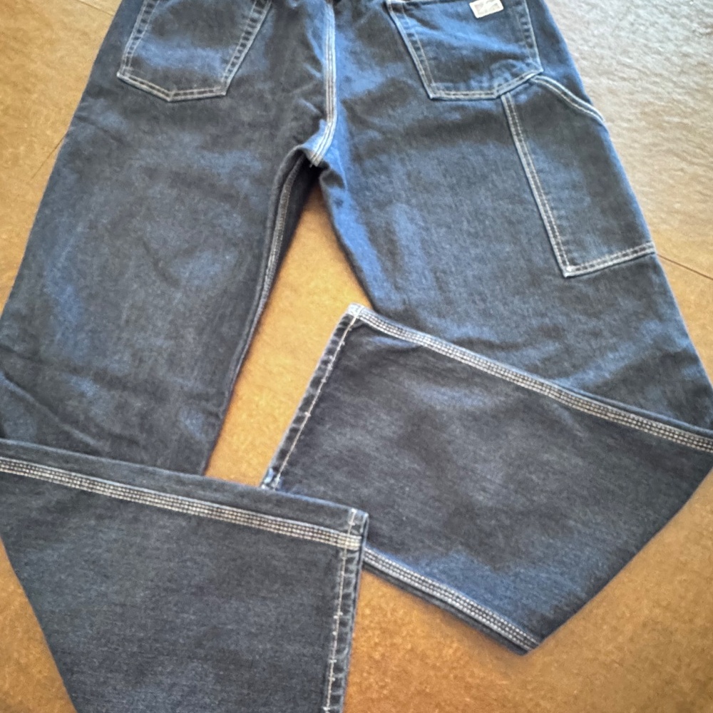 Tyndale ARC Rated/Flame Resistant - MADE IN USA - mens blue jeans - 36 x 34 - Picture 7 of 8